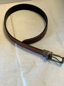 Columbia Belt Brown Synthetic Leather XS Some Wear On Edges - Picture 1 of 6