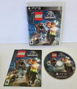 LEGO Jurassic World (Sony PlayStation 3 PS3, 2015) Complete W/ Manual Disc Good - Picture 1 of 3