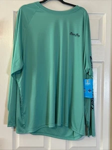 Bimini Bay HOOK'M Fishing Shirt Men’s 3XL Long Sleeve Upf 50 Solarguard UV NWT - Picture 1 of 4