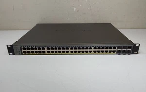 NetGear Prosafe GS752TPS Stackable Smart PoE Switch - Picture 1 of 5