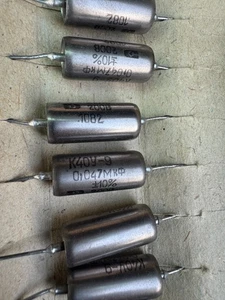 K40Y-9 0.047 +/-10%  200V USSR  PIO Audio Capacitor  lot 50pcs - Picture 1 of 4