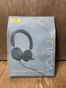 Jabra Evolve2 40 SE USB-A Stereo Wired Corded Headset - Picture 1 of 3