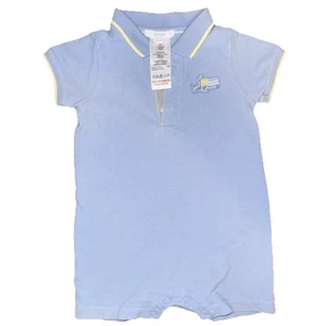 Jacadi Paris Size 12 Months Boys, One Piece Blue Outfit. Stylish & Comfy - Picture 1 of 5