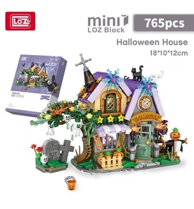 Loz Micro Bricks Mini House Pumpkin 🎃 House Building Blocks Assembly Toy Set  - Picture 1 of 10