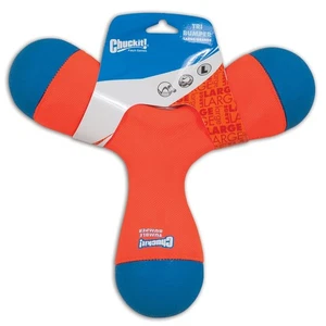 Chuckit TRI BUMPER Dog Fetch Toy Large Boomerang Choose to Tug Toss or Bounce - Picture 1 of 8