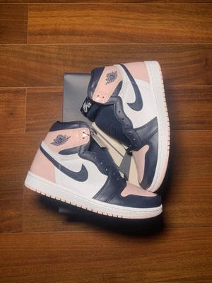 Nike Air Jordan 1 Retro High Atmosphere Pink Bubblegum Size 9.5W/8M DD9335-641 - Image 1 of 4