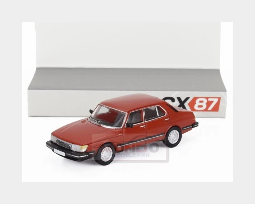 BREKINA PCX870756 Saab 900 Berlina Rosso 1981 H0 Nuovo 2025