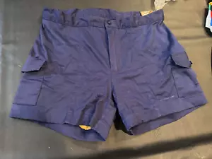 Vintage Sportif Espa Plus Fahrrad Bike Cargo Shorts 38 blau Cargotaschen Polsterung - Bild 1 von 8