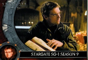 STARGATE SG.1 TEMPORADA 9 2006 RITTENHOUSE SAN DIEGO COMIC CON TARJETA PROMOCIONAL SD07 - Imagen 1 de 1
