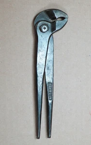 vintage CARLSON SLIP JOINT OFFSET PLIERS - PARROT HEAD style USA - Picture 1 of 2