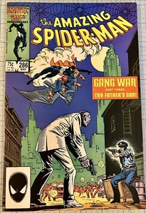 Amazing Spider-Man #286 NM Bob Hall Cover 1987 Marvel Comics Gang War - Picture 1 of 6