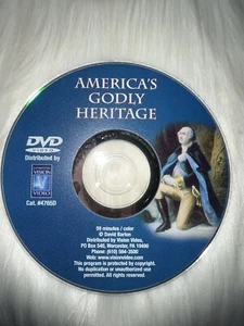 Americas Godly Heritage (DVD, 2005) DISC ONLY GA - Foto 1 di 1