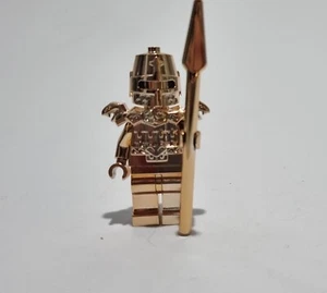 Lego Chrome copper Knight Mini Figure Castle - Picture 1 of 2