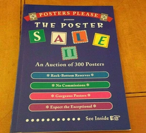Posters Please Auction Catalog The Poster Sale II of 300 Posters Septemb 2006 NF - Imagen 1 de 3
