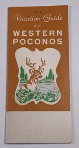 Guía de vacaciones Western Poconos PA 1964 - Imagen 1 de 4