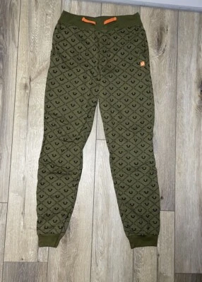 Pantalones deportivos True Religion para adolescentes talla XL verde estampado gráfico logotipo 32X32 Foto 1 de 3