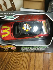Hot Wheels #94 McDonalds Drive Thru Electronic Fast Facts Racing Car NIB - Picture 1 of 7