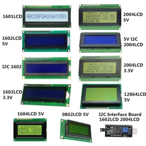 1601/1602/1604/0802/2004/12864 Character 3.3V/5V LCD Display Module for Arduino - Picture 1 of 97