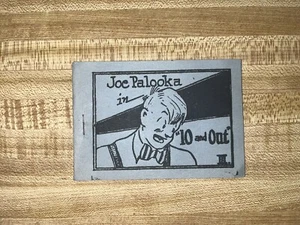 Vintage Tijuana Bible Raunchy Erotic - Joe Palooka In “10 And Out” - Tiny Comic - Picture 1 of 2