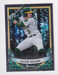 2024 Bowman Sterling PROSPECTS #BSP-48 JACOB WILSON RC Rookie A's QTY AVAILABLE - Picture 1 of 4