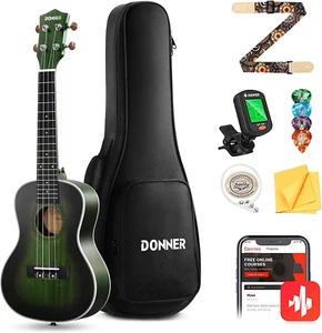 Concert Ukulele Professional 23 Inch Mahogany Ukelele for Adult Beginner Ukele B - Picture 1 of 7