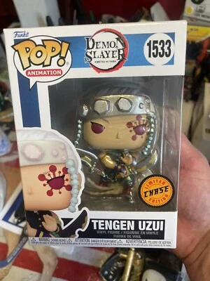 CHASE Funko Pop! #1533, Demon Slayer, Tengen Uzui CHASE Versión MiB DS Tengen Uz Foto 1 de 2