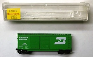 MTL Micro-Trains 23080 Burlington Northern BN 198765 40 pies doble puerta - Imagen 1 de 1
