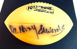Dr. Harry Edwards Signed Mini Football - Picture 1 of 3