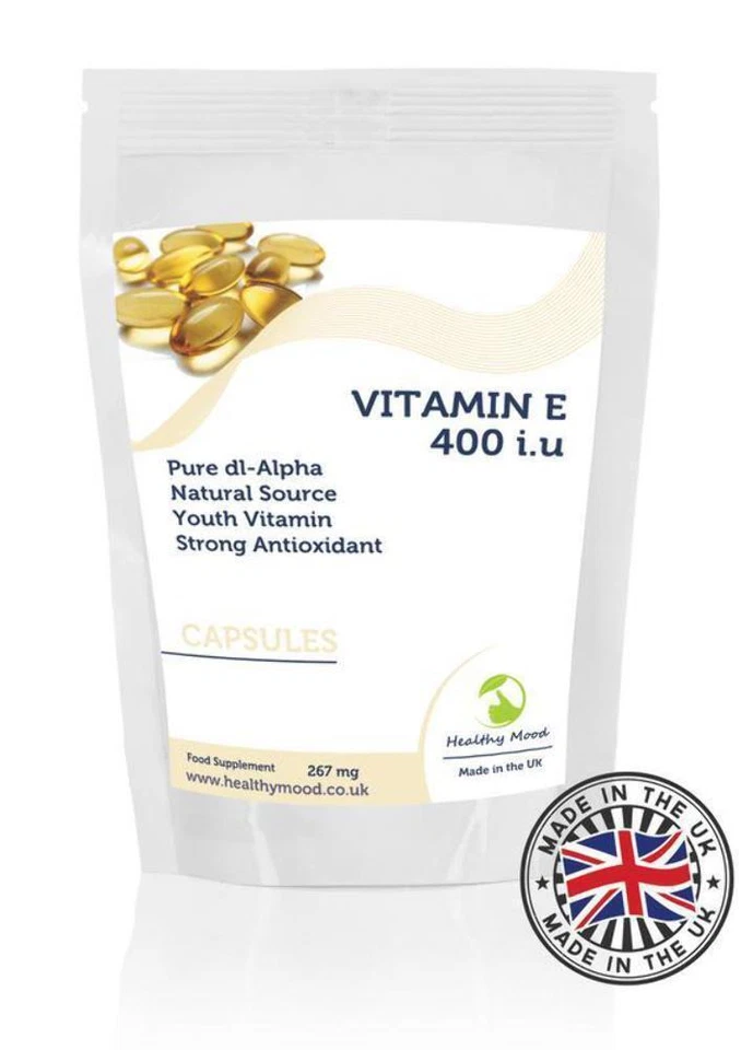 VITAMINA E 267mg 400iu Antioxidante x 90 Cápsulas Foto 1 de 3