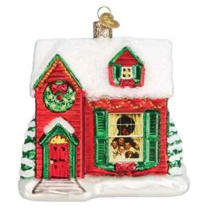 Old World Christmas NORMAN ROCKWELL YOU'RE HOME (20135) Glass Ornament w/Box - Picture 1 of 3