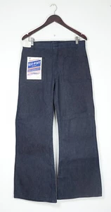 Vintage Mid 80's NOS Regulation Navy Men's Denim Dungarees 33/30 Made in USA - Picture 1 of 8