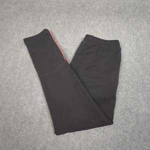 Puma Track Pants Mens LARGE black Activewear cotton fleece Sports Logo Size L - Picture 1 of 16