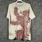 T-shirt HBO Game of Thrones House of Lannister Lion Sigil Crest XL #844