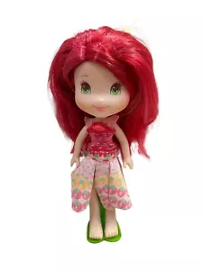 Bambola Fragola Shortcake Twirling Flower Fashions 6" Colore Gonna Magica con Supporto - Foto 1 di 6