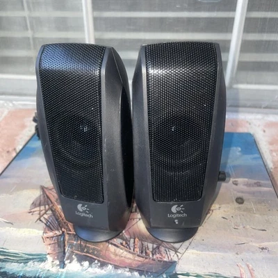 Computer Lautsprecher Logitech S120 schwarz Desktop Stereo PC oder Mac - Open Box - Bild 1 von 4