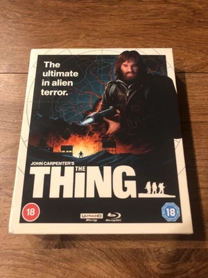 THE THING (4K UHD, Blu-ray, CD) Collector's Edition Missing Booklet and Poster - Image 1 of 4