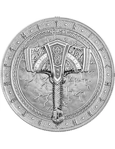 MJOLNIR Artefacts 1 Oz Silbermünze 5 Mark Germania 2025 - Picture 1 of 3
