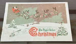 Libro vintage de Watt & Shand Lancaster, PA La noche antes de Navidad para niños - Imagen 1 de 9