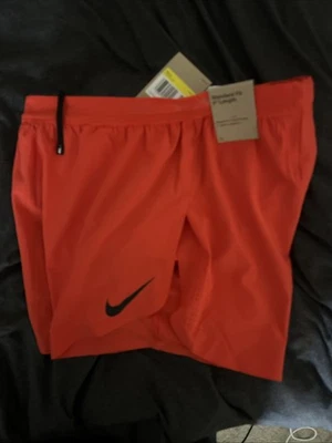 Nike Aeroswift ADV 4" Running Shorts - Men's Small $90.00 FN3352 696 Red - Image 1 of 3