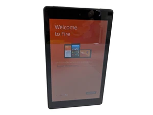Amazon Fire HD 8 Tablet 7th Gen 32GB WiFi/BT 8" Black no Ads - Picture 1 of 6