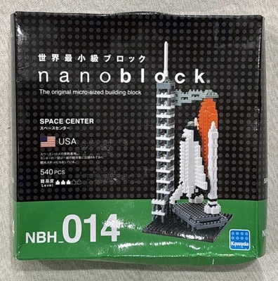 Nanoblock Space Center Micro Blocks Construction Toy NBH014 NIB Box Damage - Image 1 of 4