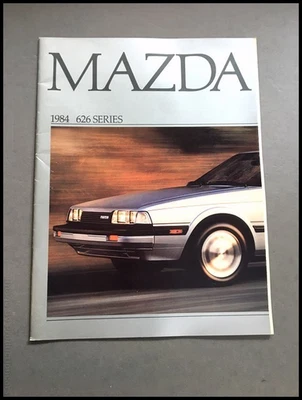1984 Mazda 626 22-page Original Car Sales Brochure Catalog Foto 1 de 4