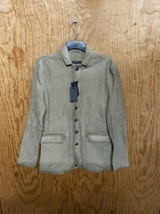 John Varvatos Men's Sand  Suede Jacket Size 44 $898 - Picture 1 of 24