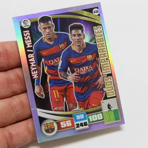 Neymar Messi PANINI CARD nº430 Adrenalyn 2015-16 Duos Imparables FC Barcelona - Imagen 1 de 2