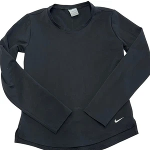 Nike Top Womens X Small Black Therma FIT One Long-Sleeve Tee - Picture 1 of 11