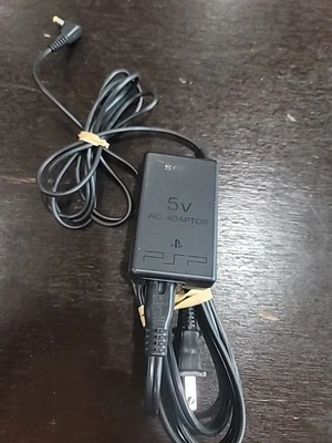 Adaptador de CA original Sony PSP-100 OEM 5V fuente de alimentación PSP 1000, 2000, 3000 - probado Foto 1 de 4