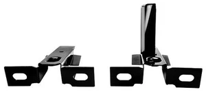 1969 1970 Mustang Bumper Brackets Rear Trunk Bracket LH RH Pair - Bild 1 von 1