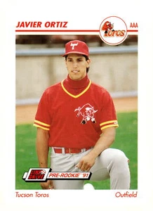 1991 Line Drive AAA #617 Javier Ortiz - Picture 1 of 2