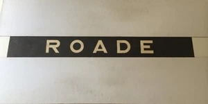 Tillings Vintage Stony Stratford 1972 Linen Bus Blind 1 40"- Roade - Picture 1 of 1