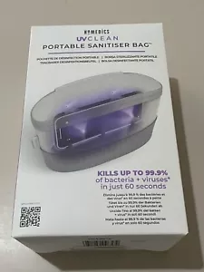 HoMedics UV Clean Portable Sanitiser Bag Kills Bacteria + Viruses - Picture 1 of 3